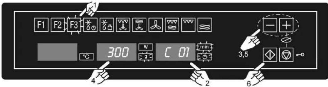BERTAZZONI F45CONMOW - Fonction Spéciale P3: Décongeler et gratiner - 1