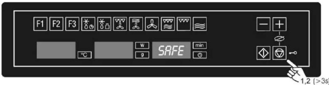 BERTAZZONI F45CONMOW - Blocage de sécurité - 1
