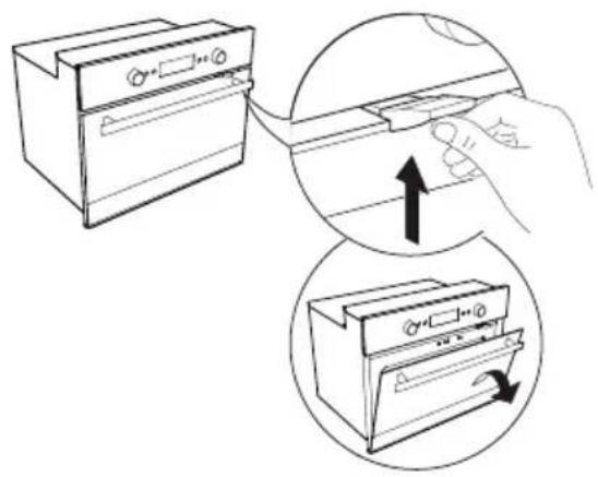 IKEA GENAST Faktum - Dispositif de sécurité de la porte du four - 1