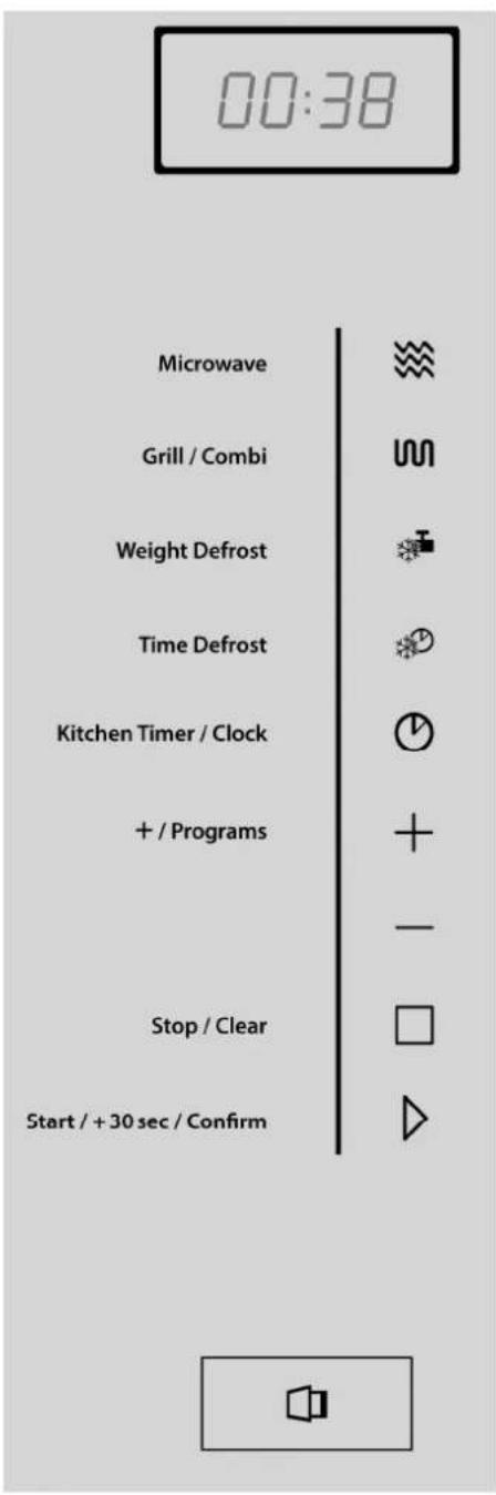 CASO EMGS 25 - Eléments de commande et d'affichage - 1