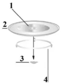 CASO EMGS 25 - Plateau tournant en verre - 1