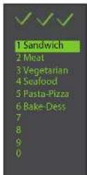 ACP AXP22 - Modificacion del nombre en la pantalla Food Category (Categoria de alimentos) - 1