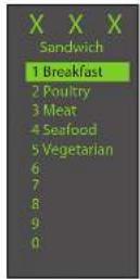ACP AXP22 - DELETING A SINGLE MENU ITEM - 3