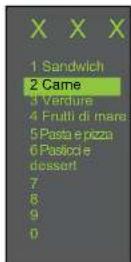 ACP AXP22 - CATEGORIES DI MENU O DI CIBI - 1