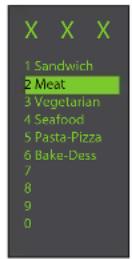 ACP AXP22 - SUPPRESSION COMPLÉTE DE CATEGORY MENU (CATÉGORIE DE MENU) ou FOOD CATEGORY (CATÉGORIE D'ALIMENTS) - 1