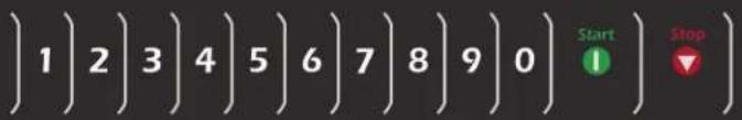 1 2 3 4 5 6 7 8 9 0 Start Stop I ▼