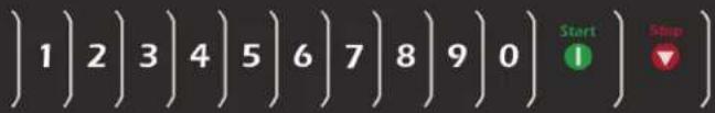 1 2 3 4 5 6 7 8 9 0 Start Stop