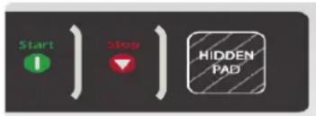Start Stop HIDDEN PAD