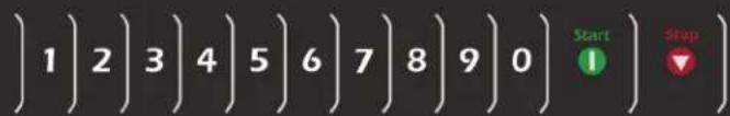 1 2 3 4 5 6 7 8 9 0 Start Stop I ▼