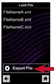 ACP MXP5221T - Exportez le Menu via une clé USB - 5