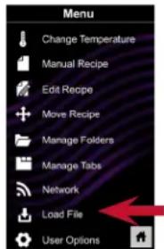 ACP MXP5221T - Exportez le Menu via une clé USB - 2