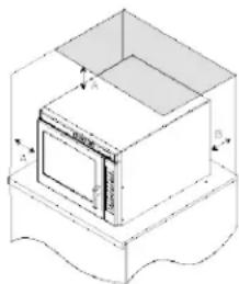 ACP MSO5351 - Aufstellung des Ofens - 1