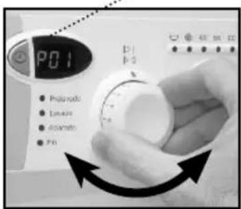FAGOR 1F2611P - SELECTING THE WASH PROGRAMME - 7