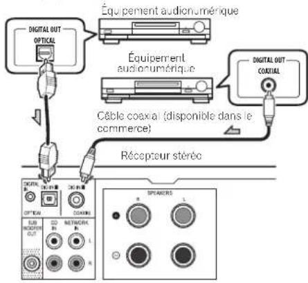 PIONEER XNP02DAB - Connexion d'un équipement audionumérique - 1