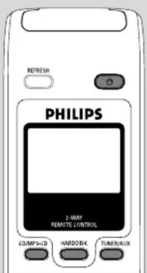 PHILIPS WAC700 - Changer du mode de veille en mode de marche et sélectionner les fonctions - 1