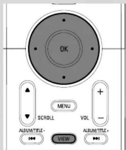 PHILIPS WAC700 - Affichage des informations sur les plages - 1
