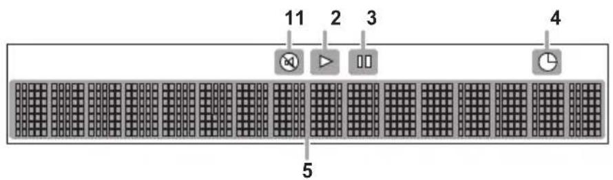 PIONEER XHM26D - Display - 1