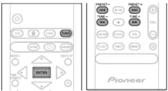 PIONEER XHM26D - Sendersuche - 1