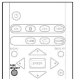 PIONEER XHM26D - Presintonización de emisoras - 1
