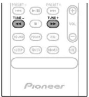 PIONEER XHM26D - LuisterenaarFM(VoorEuropese modellen)/LuisterenaarFMofAM (VoorNoord-Amerikaanse modellen) - 2