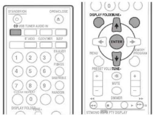 PIONEER XHM21DAB - Impostazione della cartella da riproduire - 1