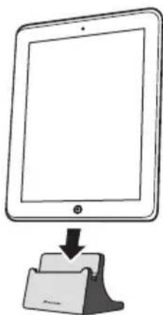 PIONEER XHM21DAB - Anschließlich des iPod/iPhone/iPad mithilfe des mitgelieferten Ständers - 2