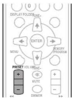 PIONEER XHM21DAB - Salvataggio delle frequenze predefinite delle stazioni - 1