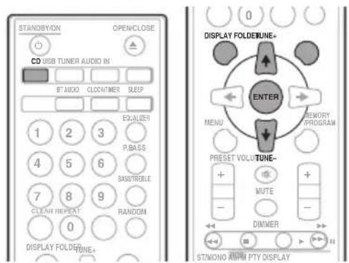 PIONEER XHM11DAB - Impostazione della cartella da riprodurre - 1