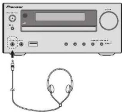 PIONEER XHM11DAB - Uso delle cuffie - 1