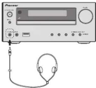 PIONEER XHM11DAB - Utilisation avec un casque - 1