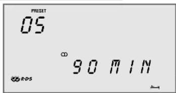 GRUNDIG Cirflexx UMS 4201 SPCD - Déactualisation de l'horloge d'arrêt programme - 1