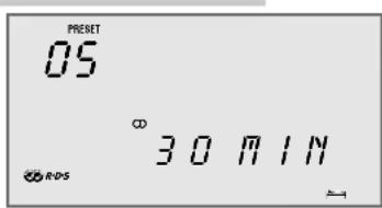 GRUNDIG Cirflexx UMS 4201 SPCD - Déactualisation de l'horloge d'arrêt programme - 2