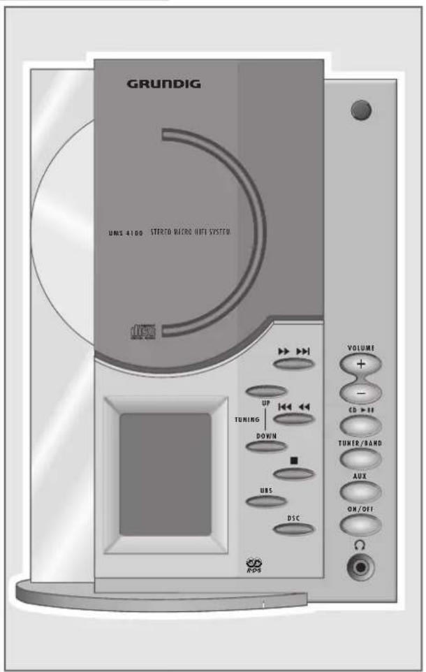 GRUNDIG Cirflexx UMS 4100 - VUE D'ENSEMBLE - 1
