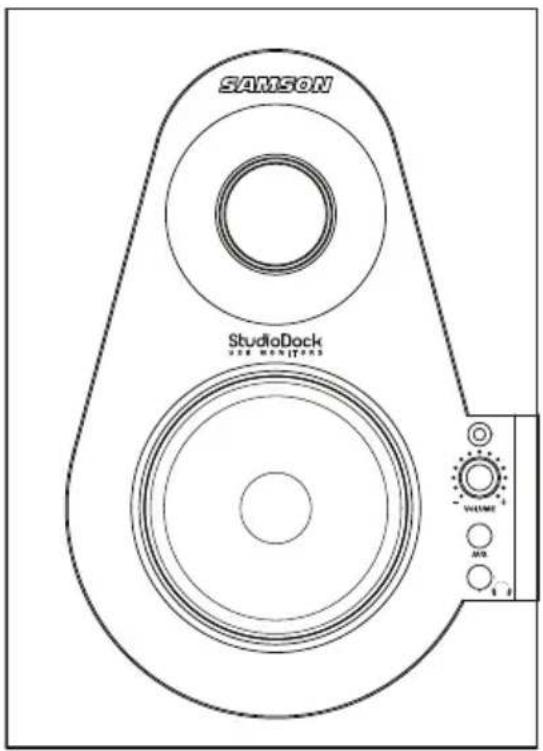 SAMSON StudioDock 4i - Vorderseite - 1