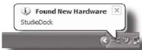 SAMSON StudioDock 4i - Erste Schritte mit Windows XP - 1