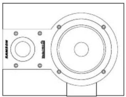 SAMSON MediaOne 3a - Orientación de los altavoces - 1