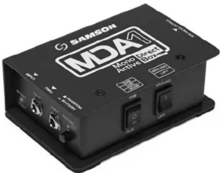 SAMSON MDA1 - MDA1 Mono Active Direct Box - 1