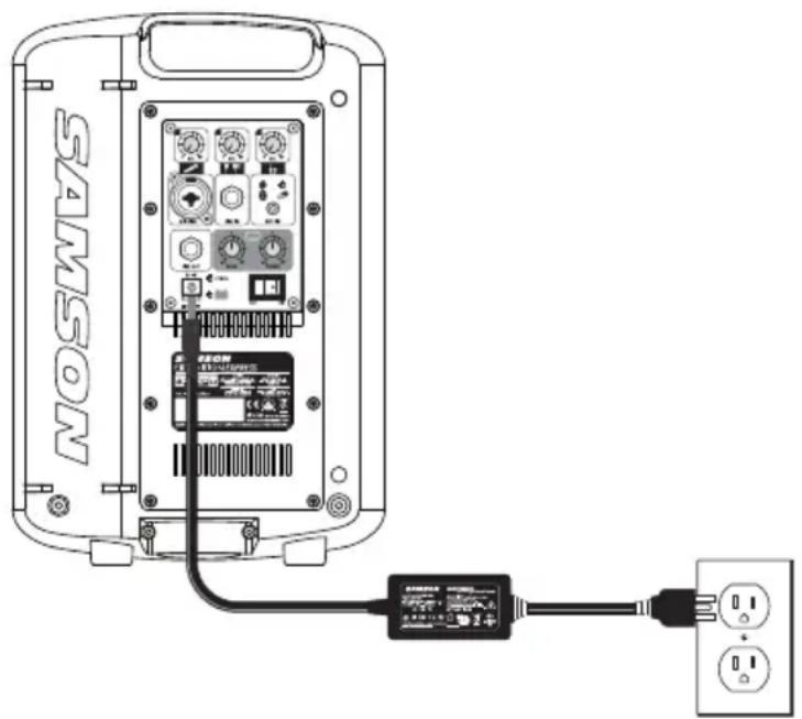 SAMSON Expedition Express - Charging the Battery - 1