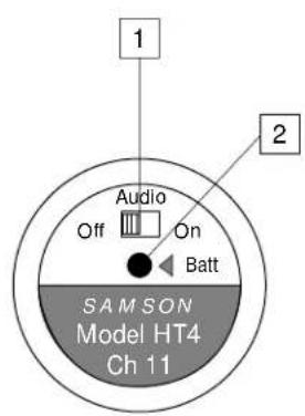 SAMSON CT4L - Guided Tour - HT4 Handheld Microphone Transmitter - 2
