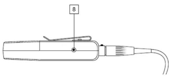 SAMSON Concert ND - 7: Plastik-Schraubenzieher - Wurde speziell für die Einstellung des Level-Reglers der Sender CT4L und CT4G (siehe auch unter „8“ weiter unten) bzw. des Squelch-Reglers hergestellt (siehe auch unter „Einführung: CR4“, „Einführung: CRND“ und „Aufbau und Betrieb des Concert IV-Systems“ auf den Seiten 19, 20, und 23 dieser Anleitung). - 3