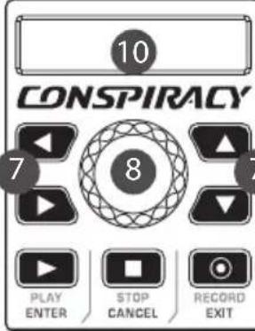 SAMSON Conspiracy - Regler und Funktionen auf der Vorderseite - 14