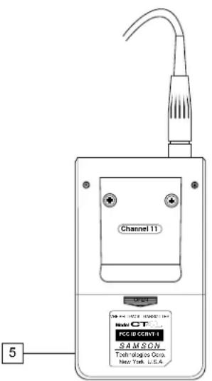 SAMSON Concert IV - Guided Tour - CT4L / CT4G Beltpack Transmitter - 3