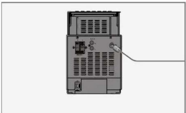 GRUNDIG MS 520 - Branchement de l'antenne - 1