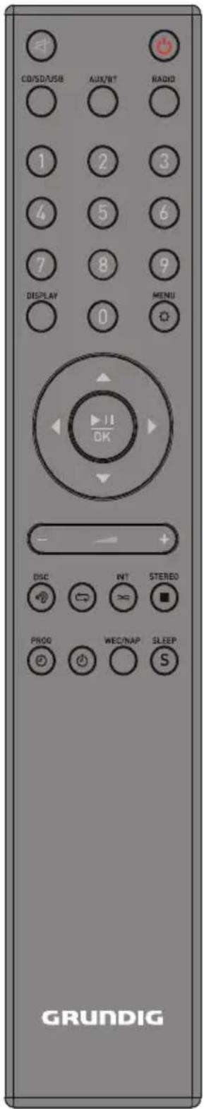 GRUNDIG MS 520 - Télécommande - 1