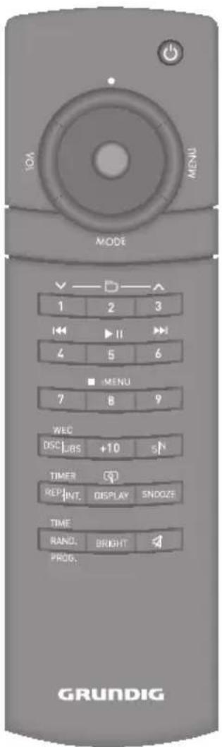 GRUNDIG Ovation 3 CDS 8000 iP - Remarque : - 1