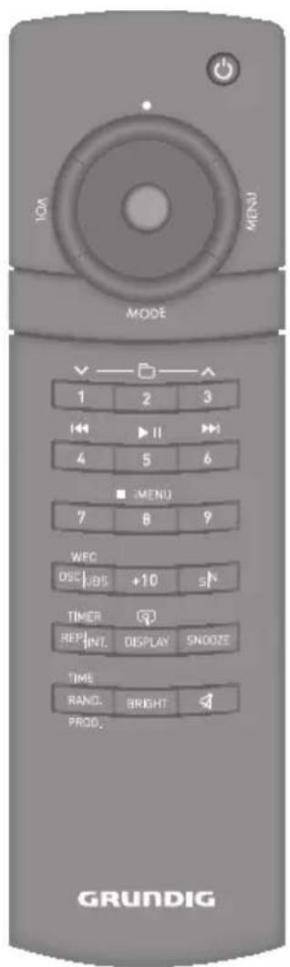 GRUNDIG Ovation 3 CDS 8000 iP - Remarque : - 2