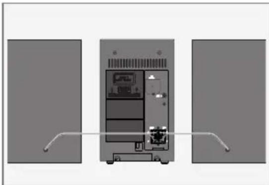GRUNDIG MS 235 - Branchement des haut-parleurs - 1
