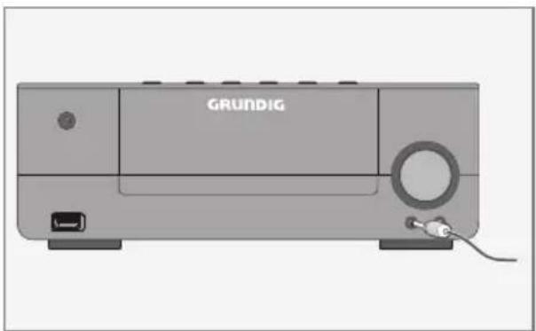 GRUNDIG M 2300 DAB plus - Remarque: - 1