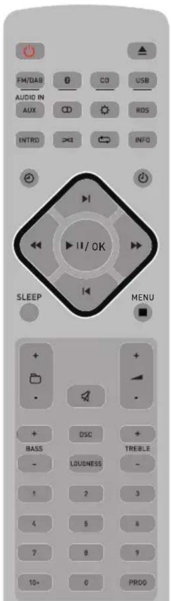 GRUNDIG M 2300 DAB plus - Télécommande - 1