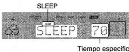 AIWA XRH33MD - AJUSTE DEL TEMPORIZADOR PARA DORMIR - 2